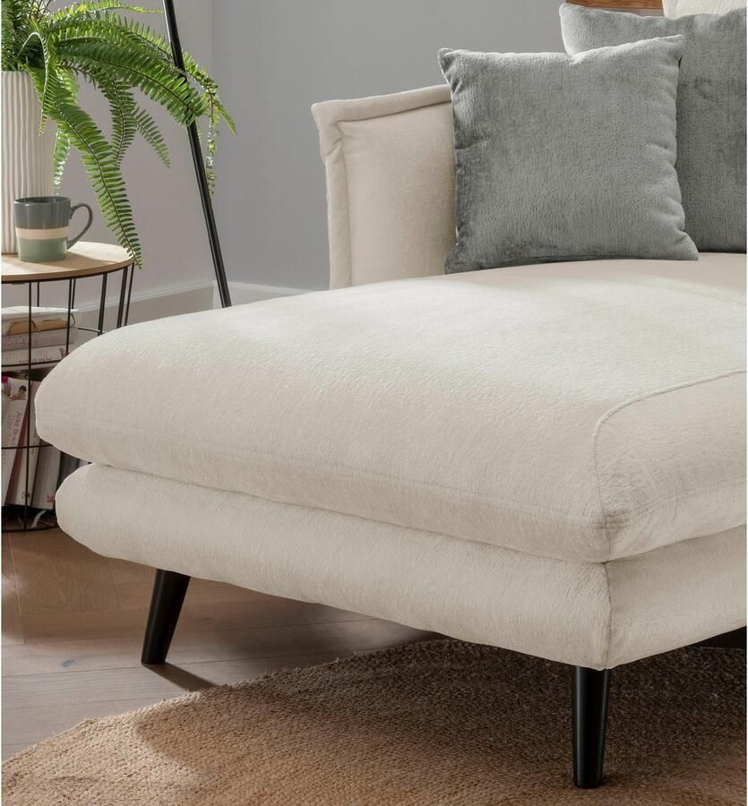 INOSIGN Loveseat LAZIO moderne fauteuil met een comfortabele bekleding 2 stuks decoratieve sierkussens