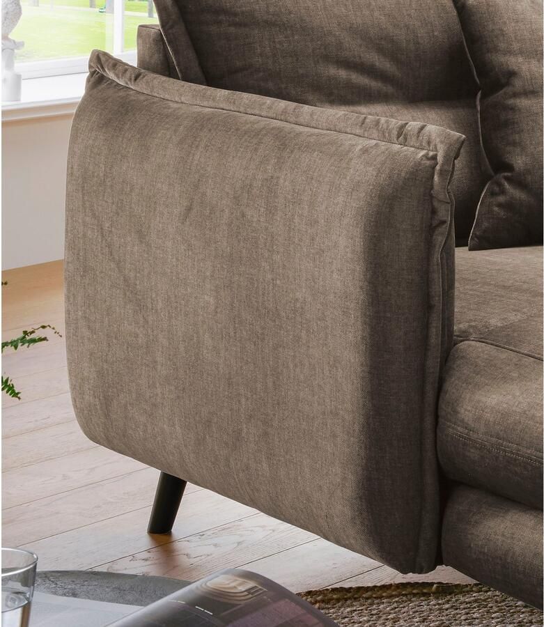 INOSIGN Loveseat LAZIO moderne fauteuil met een comfortabele bekleding 2 stuks decoratieve sierkussens - Foto 2