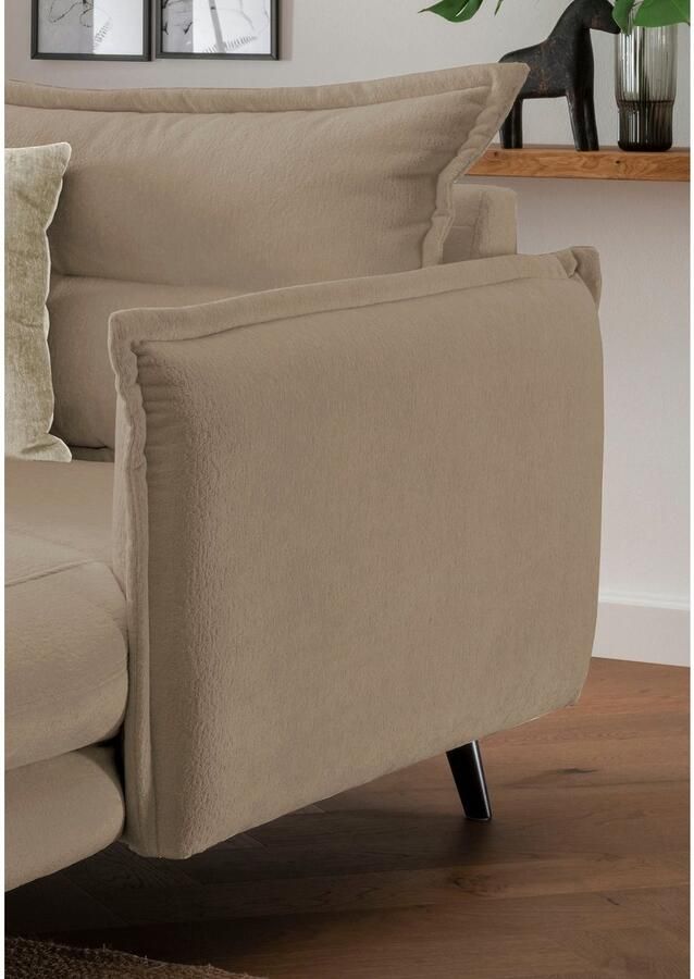 INOSIGN Loveseat LAZIO moderne fauteuil met een comfortabele bekleding 2 stuks decoratieve sierkussens - Foto 5