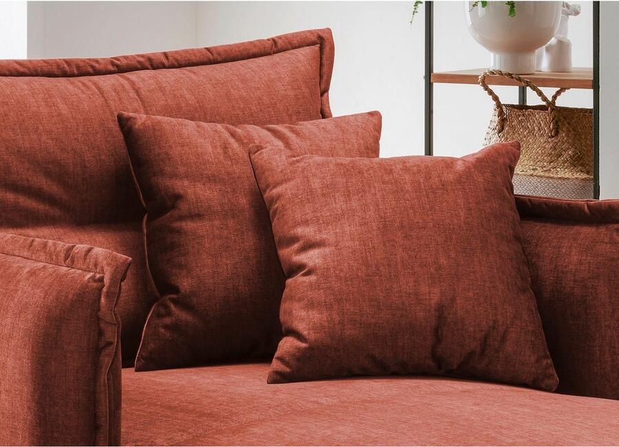 INOSIGN Loveseat LAZIO moderne fauteuil met een comfortabele bekleding 2 stuks decoratieve sierkussens - Foto 4