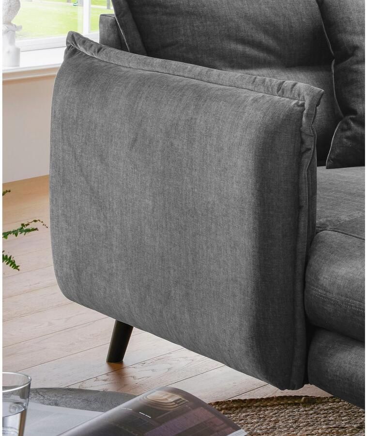 INOSIGN Loveseat LAZIO moderne fauteuil met een comfortabele bekleding 2 stuks decoratieve sierkussens - Foto 2