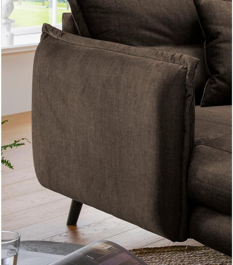 INOSIGN Loveseat LAZIO moderne fauteuil met een comfortabele bekleding 2 stuks decoratieve sierkussens - Foto 2