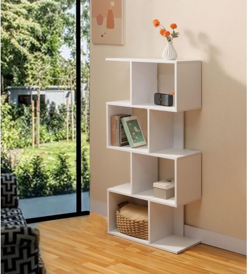 INOSIGN Multifunctionele kast CROVIE boekenkast 4 kubusvakken & opbergruimtes 60x128 cm fsc -gecertificeerd