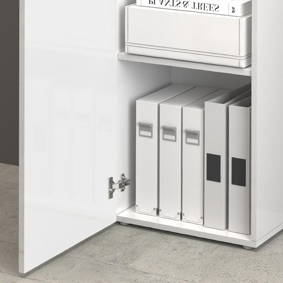 INOSIGN Multifunctionele kast Egypt volledig hoogglans gelakt 1 deur - Foto 5