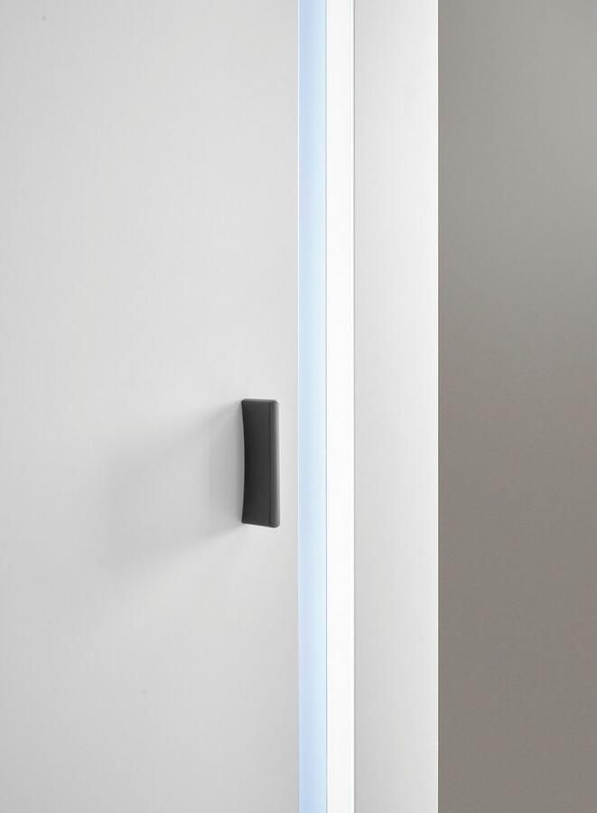 INOSIGN Multifunctionele kast Long Island in moderne trendkleur inclusief verticale verlichting breedte 55 cm (1 stuk)