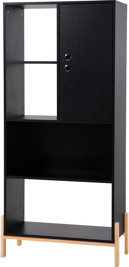 INOSIGN Multifunctionele kast Melia Poten van massief pijnboomhout - Foto 5