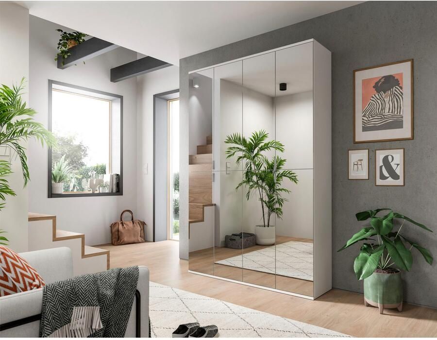 INOSIGN Halmeubelset Trondheim Breedte 122 cm bestaande uit 2 Kasten 8 Deuren 18 Vakken (set 2-delig) - Foto 7