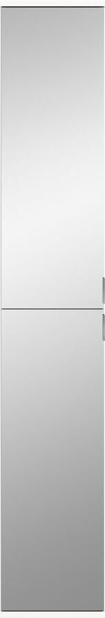 INOSIGN Multifunctionele kast Trondheim Hoogte 193 cm 2 Spiegelduren 6 Vakken 4 Planken 1 constructiebodem deurstop verwisselbaar garderobekast kast - Foto 10