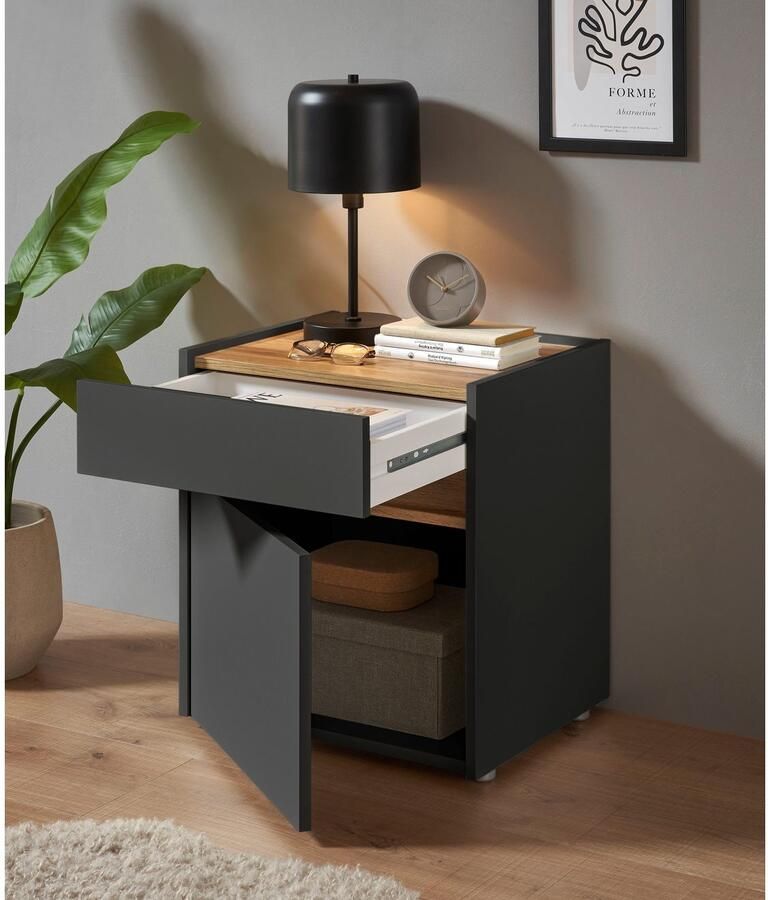 INOSIGN Nachtkastje CiTY GiRON nachtkastje bestelkast nachtkonsole - Foto 3