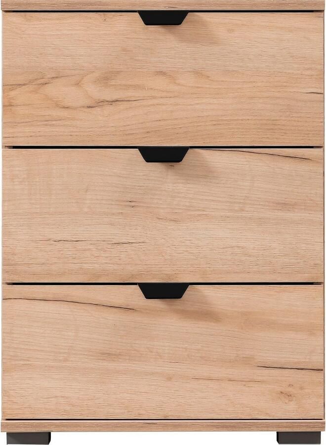 INOSIGN Nachtkastje Duero met 3 laden breedte 45 cm - Foto 4