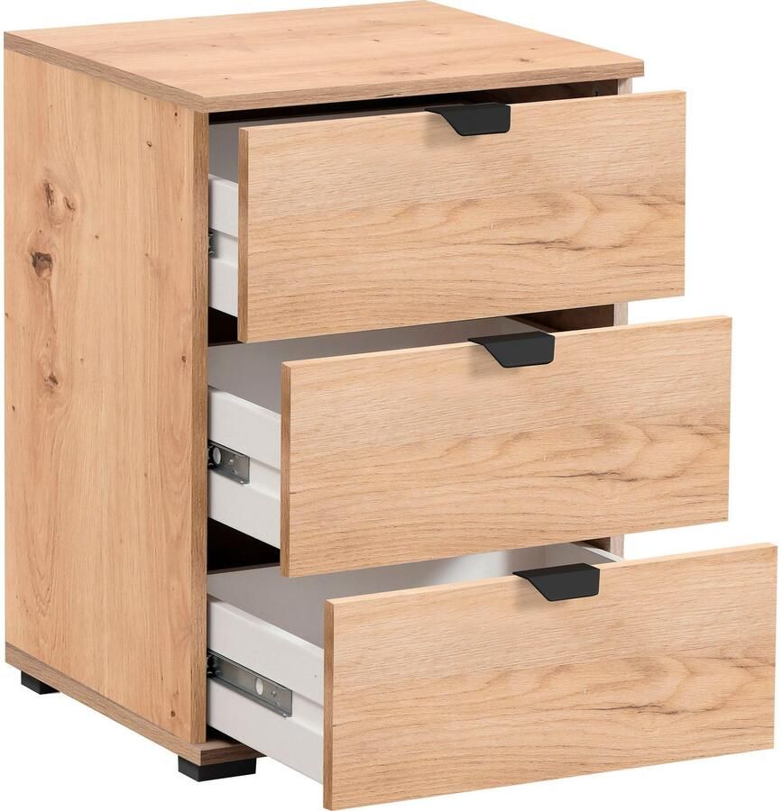 INOSIGN Nachtkastje Duero met 3 laden breedte 45 cm