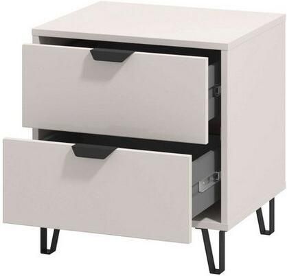 INOSIGN Nachtkastje Lucca nachttafel nachtkastje trendkleur cashmere 48x40x52cm - Foto 3