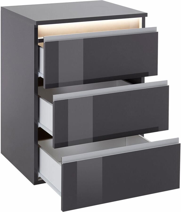 INOSIGN Nachtkastje Milaan Hoogte 66 cm