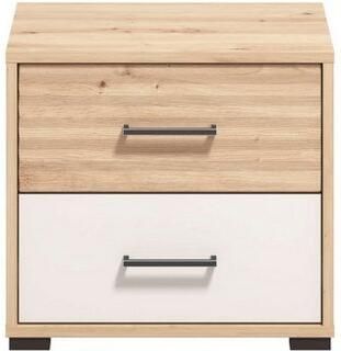 INOSIGN Nachtkastje Modena nachtkastje met 2 of 3 lades FSC -gecertificeerd trendy kleur cashmere ideaal voor kleine ruimtes - Foto 7