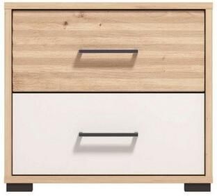 INOSIGN Nachtkastje Modena nachtkastje met 2 of 3 lades FSC -gecertificeerd trendy kleur cashmere ideaal voor kleine ruimtes - Foto 6