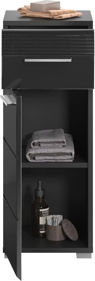 INOSIGN Onderkast Malmö breedte 30 cm 1 deur (deurhengsel verwisselbaar) 1 lade in verschillende kleuren verkrijgbaar badkamermeubels badkamerkast commode badkamer - Foto 8