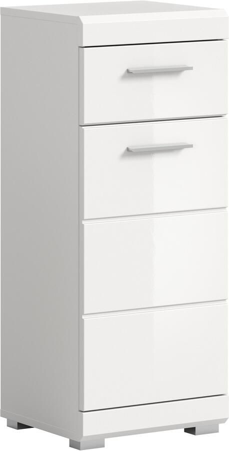 INOSIGN Onderkast Siena breedte 37 cm 1 deur 1 lade 2 vakken MDF-front in verschillende kleuren verkrijgbaar badkamermeubels badkamerkast commode badkamer (1 stuk) - Foto 9