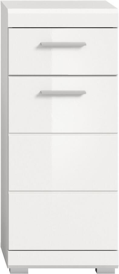 INOSIGN Onderkast Siena breedte 37 cm 1 deur 1 lade 2 vakken MDF-front in verschillende kleuren verkrijgbaar badkamermeubels badkamerkast commode badkamer (1 stuk) - Foto 8