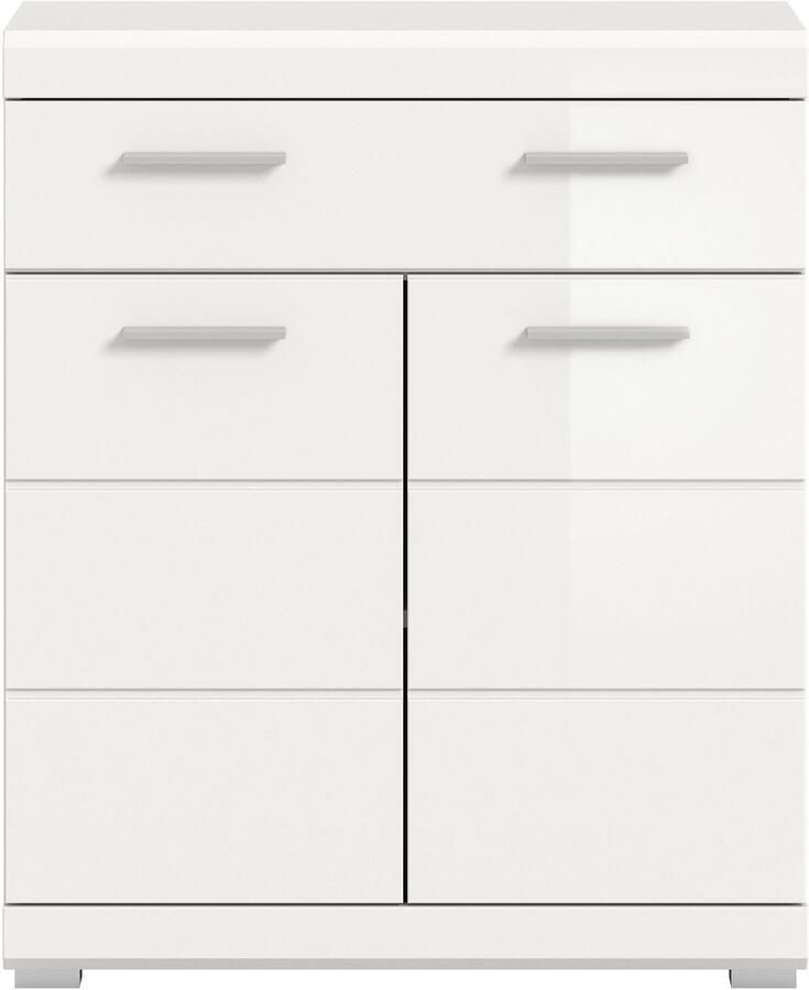 INOSIGN Onderkast Siena breedte 74 cm 2 deuren 1 lade 2 vakken MDF-front in verschillende kleuren verkrijgbaar badkamermeubels badkamerkast commode badkamer - Foto 3