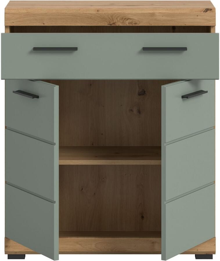 INOSIGN Onderkast Siena breedte 74 cm 2 deuren 1 lade 2 vakken MDF-front in verschillende kleuren verkrijgbaar badkamermeubels badkamerkast commode badkamer