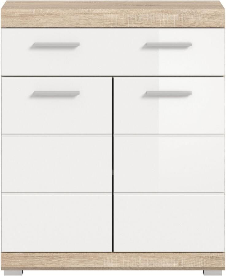 INOSIGN Onderkast Siena breedte 74 cm 2 deuren 1 lade 2 vakken MDF-front in verschillende kleuren verkrijgbaar badkamermeubels badkamerkast commode badkamer - Foto 3