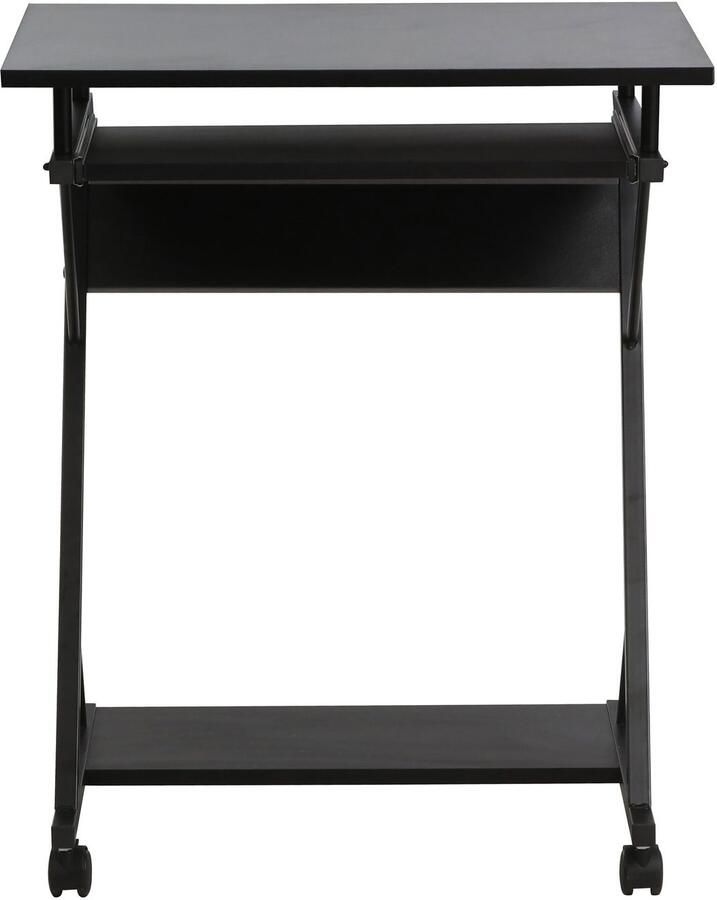 INOSIGN Pc-bureau ERVIE Rollende tafel Laptoptisch stabiel metalen frame met toetsenborduitrek 60x73 cm - Foto 4