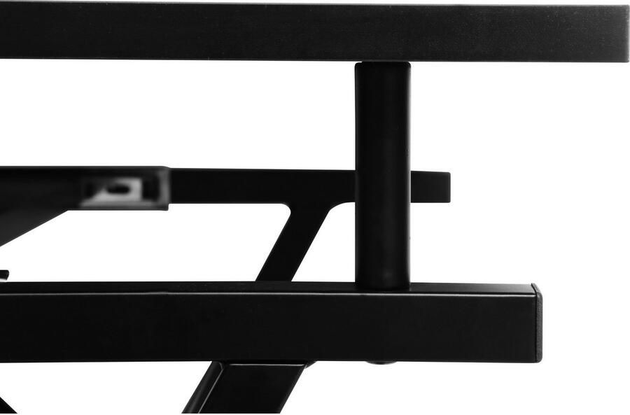 INOSIGN Pc-bureau ERVIE Rollende tafel Laptoptisch stabiel metalen frame met toetsenborduitrek 60x73 cm - Foto 9