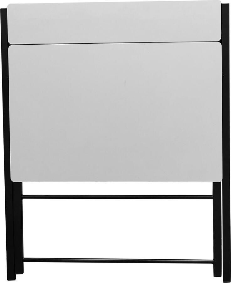 INOSIGN Pc-bureau SULBY laptoptafel bureau met planchet Metalen frame opvouwbaar ruimtebesparend max. 86 5x82 5 cm - Foto 4