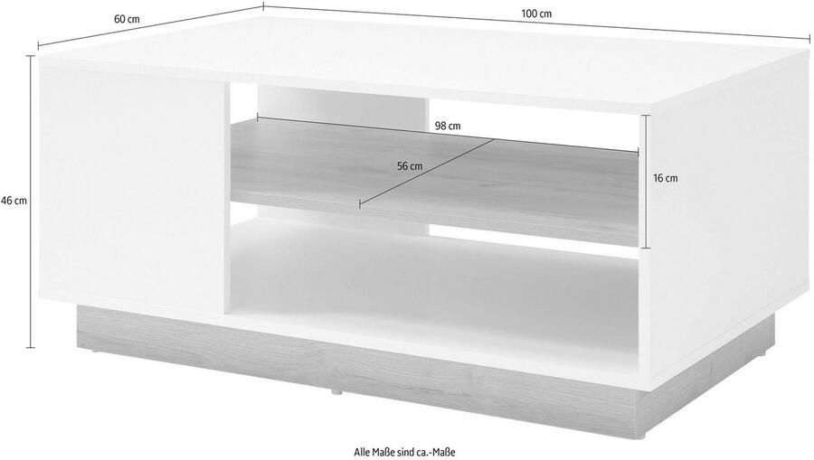 INOSIGN Salontafel Clair Breedte 100 cm - Foto 5