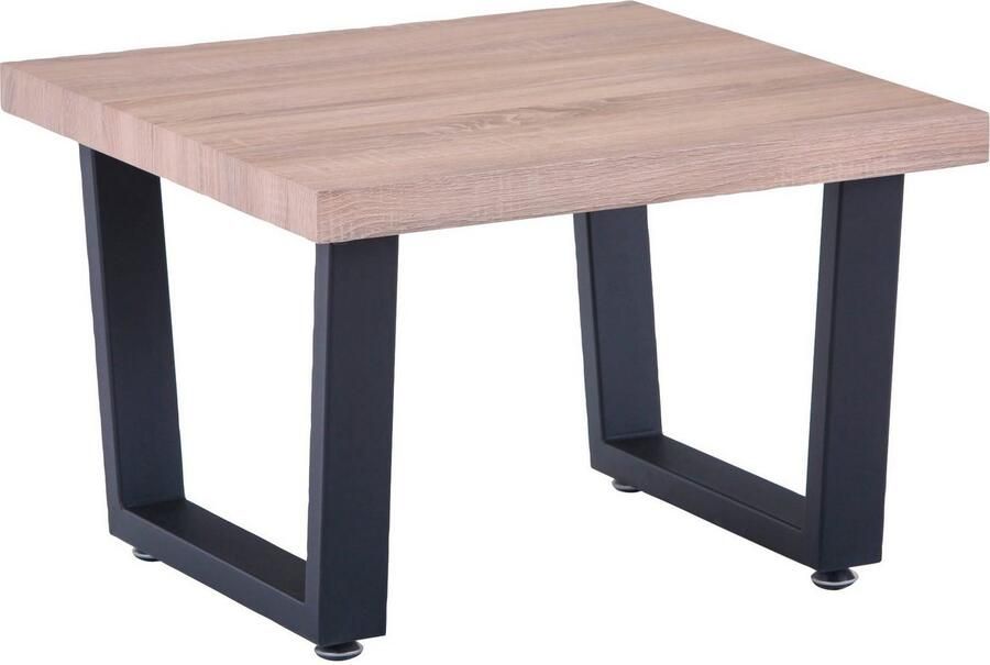 Artistiq Living Artistiq Bijzettafel Jozy Eikenlook 60 x 60cm Vierkant - Foto 4