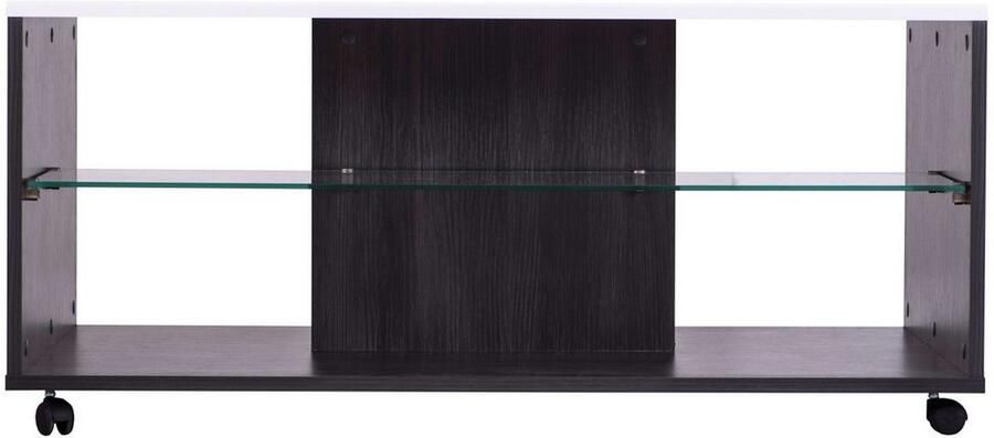 INOSIGN Salontafel Enzo Hoogglans plaat met wielen - Foto 6