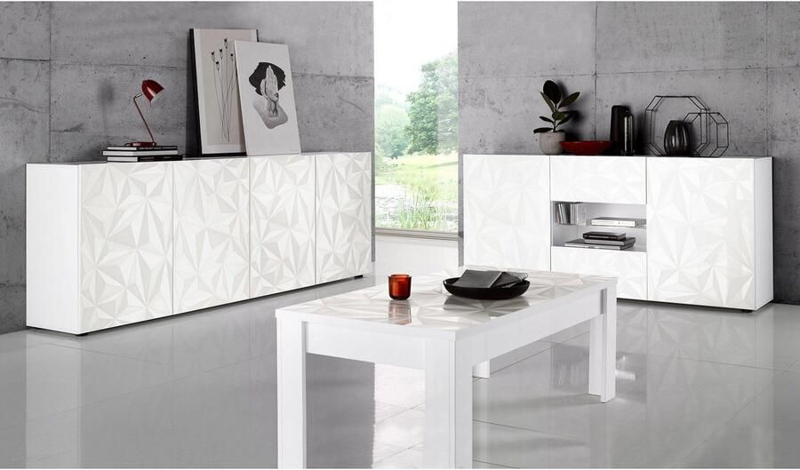 INOSIGN Salontafel Prima 122x65 cm salontafel met hoekvoet Salontafel rechthoekig tafelbladdikte 22 mm - Foto 6