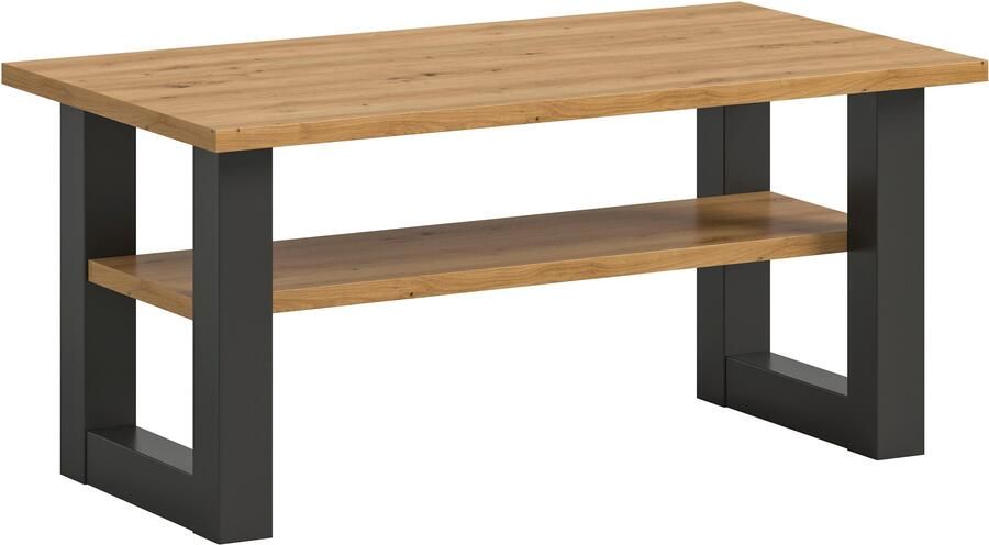 INOSIGN Salontafel Rail breedte 90 cm met onderblad inclusief sledeframe - Foto 7