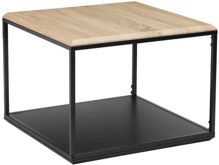 INOSIGN Salontafel Taion poedergecoat frame met tafelblad in eikenlook - Foto 2