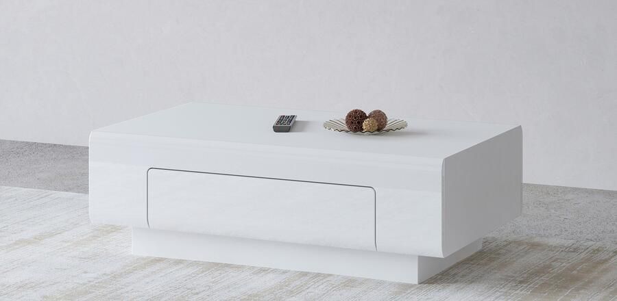 INOSIGN Salontafel Toledo breedte 110 cm elegante salontafel met hoogglanselementen - Foto 5