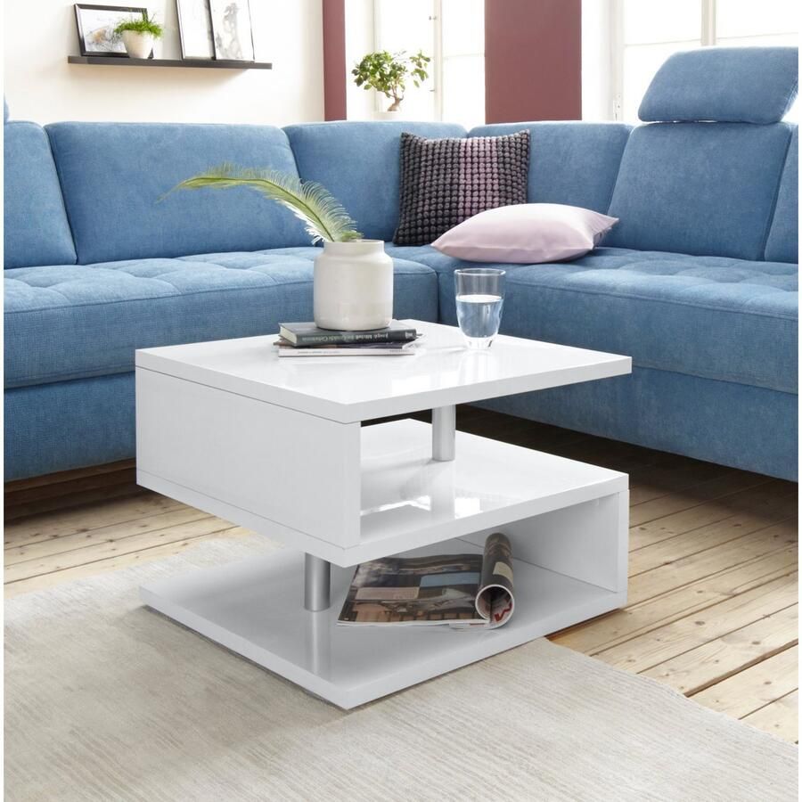 INOSIGN Salontafel ZETA- Koffietafel Sofatafel Woonkamertafel Breedte ca. 55 cm