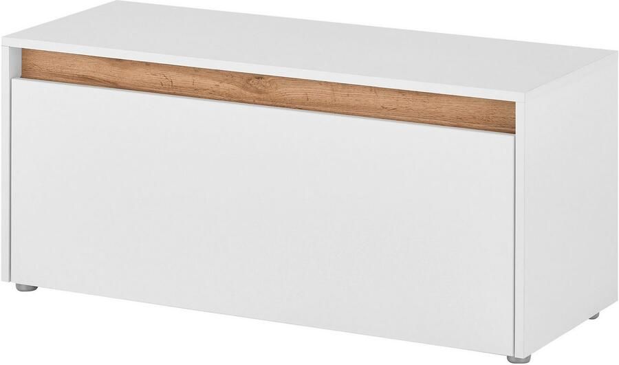 INOSIGN Schoenenbank GiRON CiTY Garderobebank met klep Zitbank in vier kleuren veel opbergruimte plaats voor ca. 8 paar schoenen 100 cm breed - Foto 4