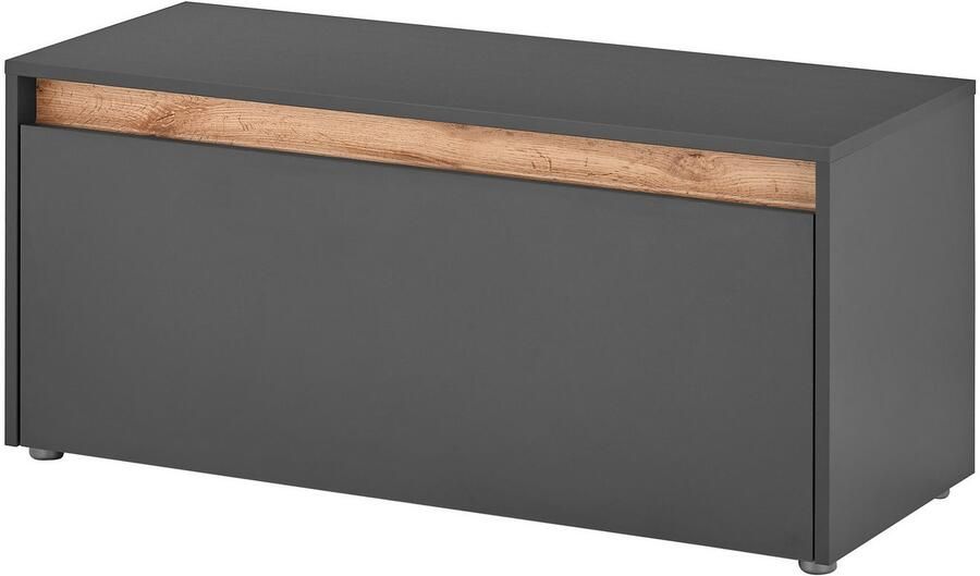 INOSIGN Schoenenbank GiRON CiTY Garderobebank met klep Zitbank in vier kleuren veel opbergruimte plaats voor ca. 8 paar schoenen 100 cm breed - Foto 4