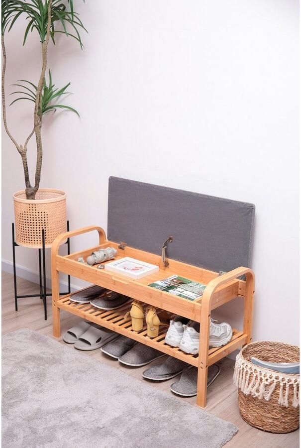 INOSIGN Schoenenbank Thea inclusief opklapbaar zitkussen - Foto 2