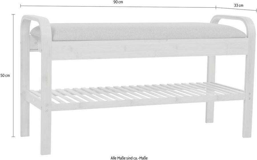 INOSIGN Schoenenbank Thea inclusief opklapbaar zitkussen - Foto 4