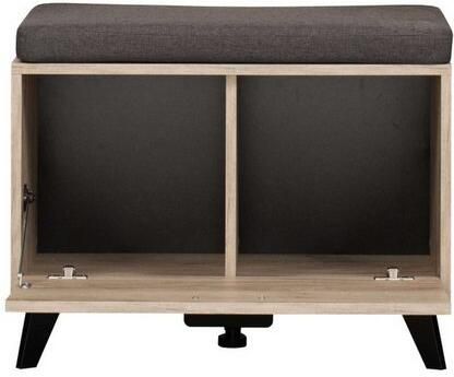 INOSIGN Halmeubelset Umbria halmeubelen dielenmeubelen breedte 175 cm in grijs eik (complete set 5-delig) - Foto 12