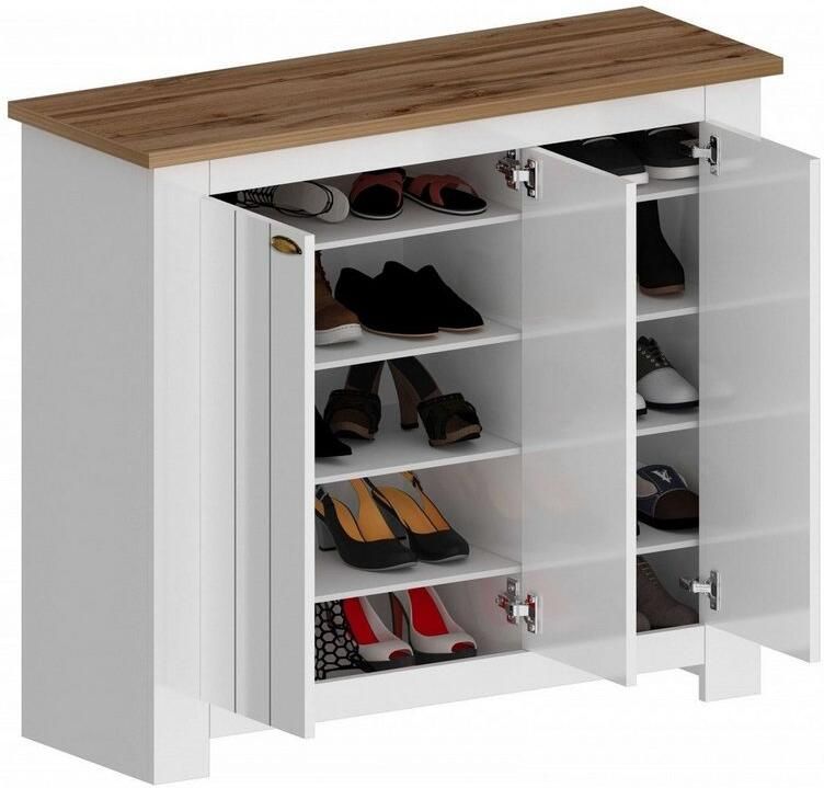 INOSIGN Schoenenkast FIGO gemaakt in Italië schoenenkast schoenenrek voor ca. 30 paar schoenen (1 stuk) - Foto 5