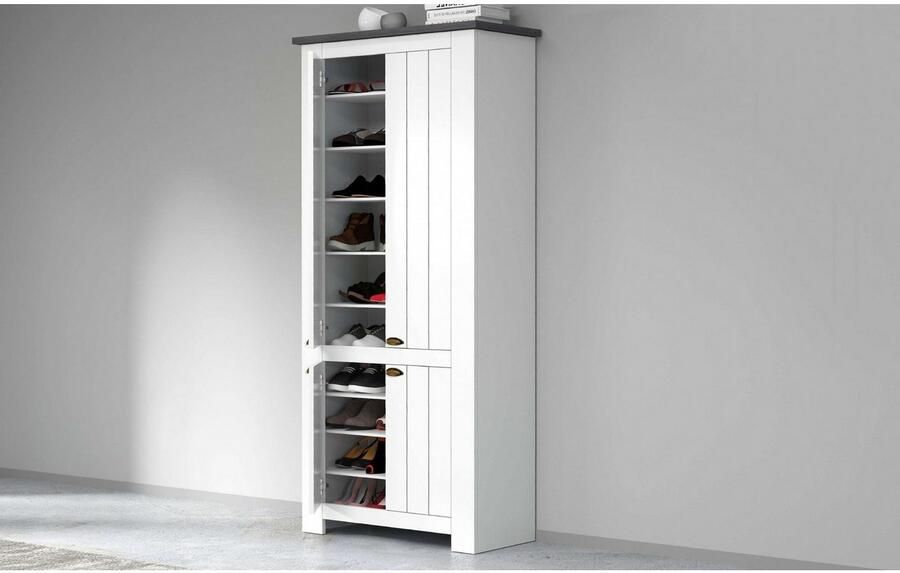 INOSIGN Schoenenkast FIGO gemaakt in Italië schoenenkast schoenenrek voor ca. 40 paar schoenen (1 stuk) - Foto 6