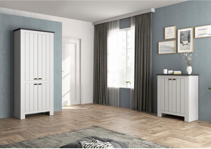 INOSIGN Schoenenkast FIGO gemaakt in Italië schoenenkast schoenenrek voor ca. 40 paar schoenen (1 stuk) - Foto 5