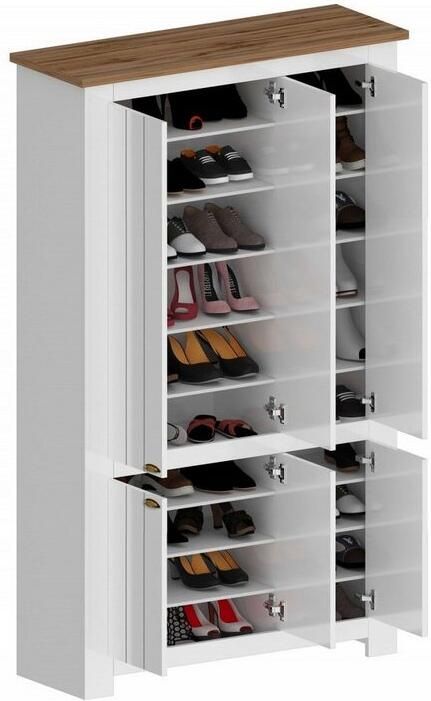 INOSIGN Schoenenkast FIGO gemaakt in Italië schoenenkast schoenenrek voor ca. 60 paar schoenen (1 stuk) - Foto 11