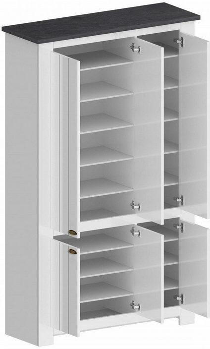 INOSIGN Schoenenkast FIGO gemaakt in Italië schoenenkast schoenenrek voor ca. 60 paar schoenen (1 stuk) - Foto 10