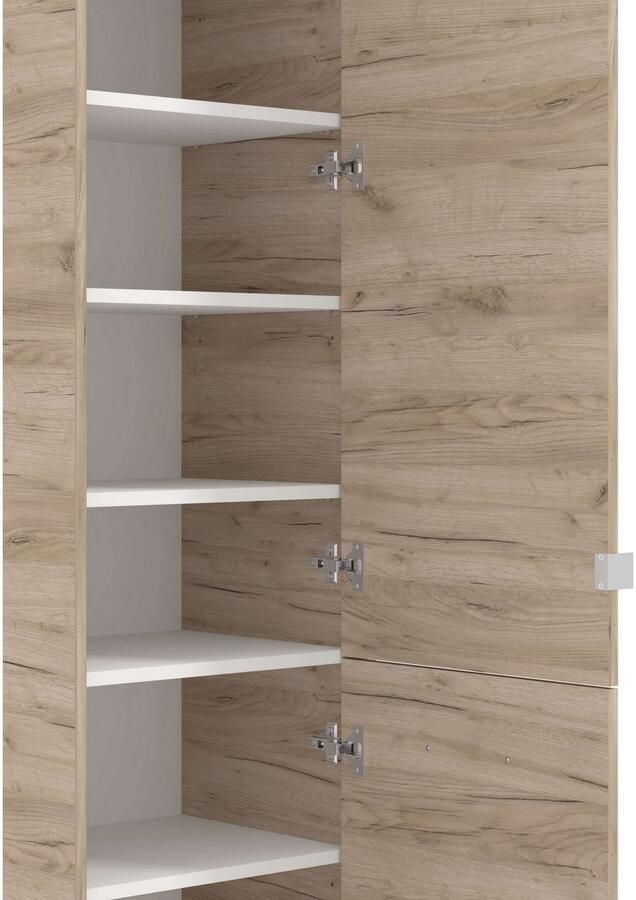 INOSIGN Schoenenkast Menorca schoenenkast opslagkast schoenenrek breedte 47 cm met twee deuren in moderne en elegante kleuren met een spiegel - Foto 2