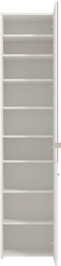 INOSIGN Schoenenkast Menorca schoenenkast opslagkast schoenenrek breedte 47 cm met twee deuren in moderne en elegante kleuren met een spiegel - Foto 4