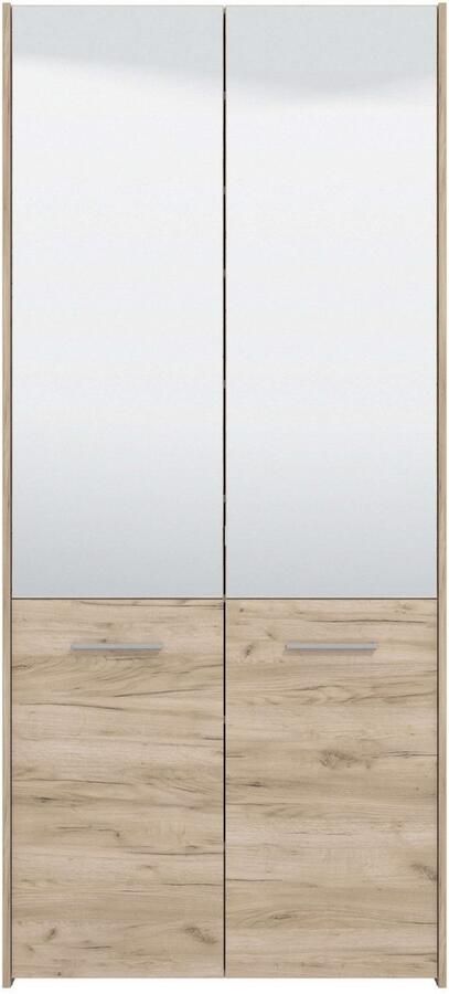 INOSIGN Schoenenkast Menorca schoenenkast opslagkast schoenenrek breedte 90 cm met vier deuren in moderne en elegante kleuren met twee spiegels - Foto 4