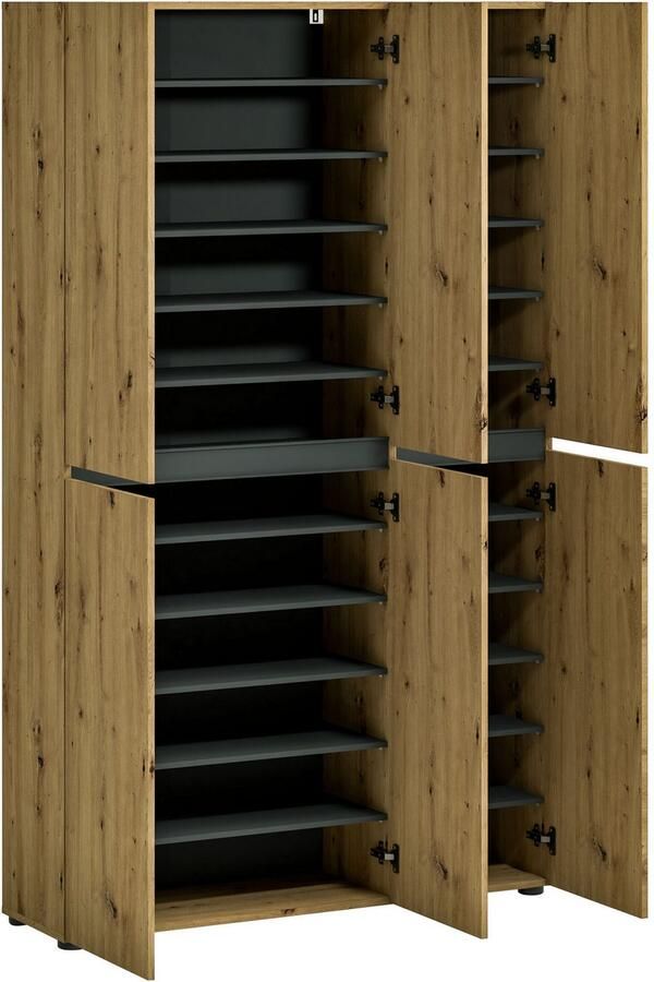 INOSIGN Schoenenkast Mister Breedte 120 cm hoogte 200 cm 6 deuren - Foto 4